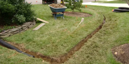 French Drains, Drain Tile, Landscaping Drain, Rock Drain French Drains, Drain Tile, Landscaping Drain, Rock Drain , Free Estimate